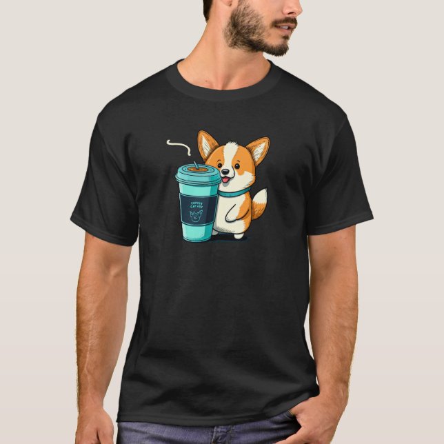 Cute Corgi Cool Pembroke Welsh Corgi  24 T-Shirt (Front)