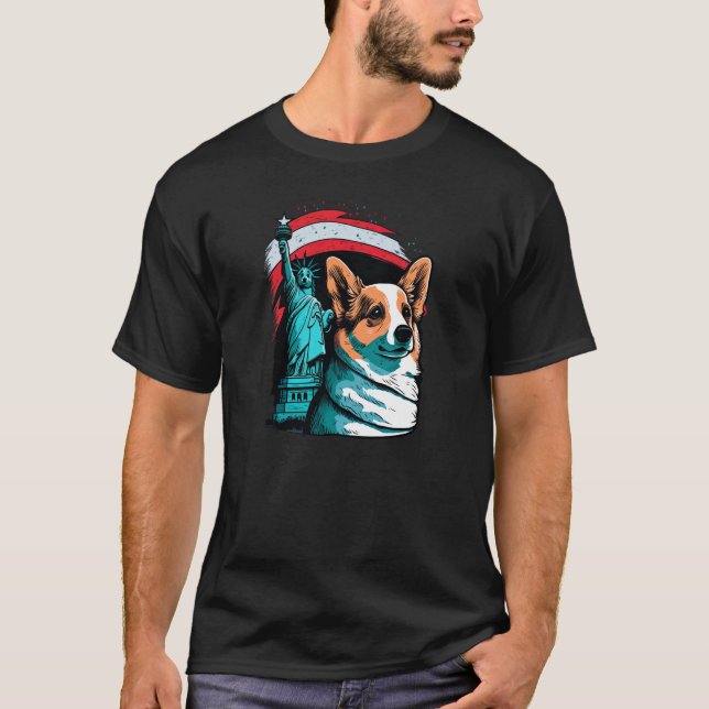 Cute Corgi Cool Pembroke Welsh Corgi  31 T-Shirt (Front)