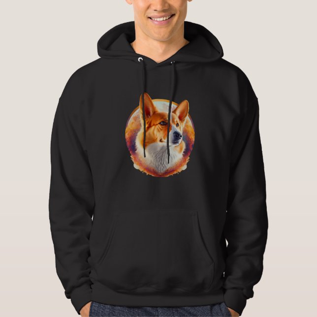 Cute Corgi Cool Pembroke Welsh Corgi  9 Hoodie (Front)