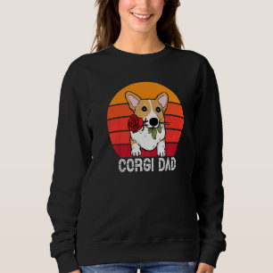 Cute Corgi Dad Sweatshirt