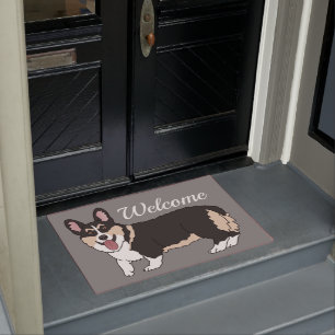 Cute Corgi Doormat