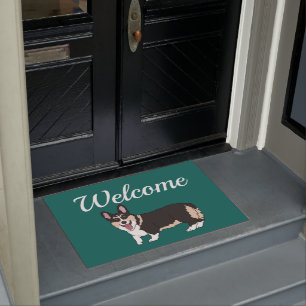 Cute Corgi Doormat