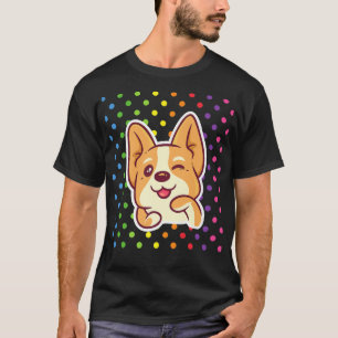 Cute Corgi Gifts Kawaii Corgi Pembroke Welsh Corgi T-Shirt
