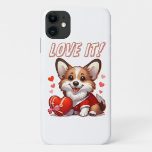 Cute Corgi Love iPhone 11 Case