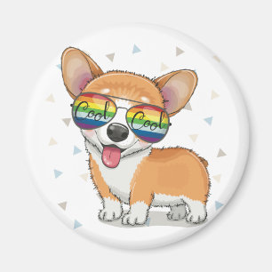 Cute Corgi Magnet