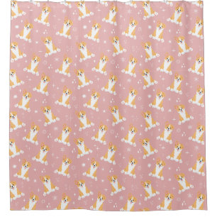 Cute Corgi Pattern Pink