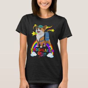 Cute Corgi Puppy Backpack Baseball Cap KINDERGARTE T-Shirt