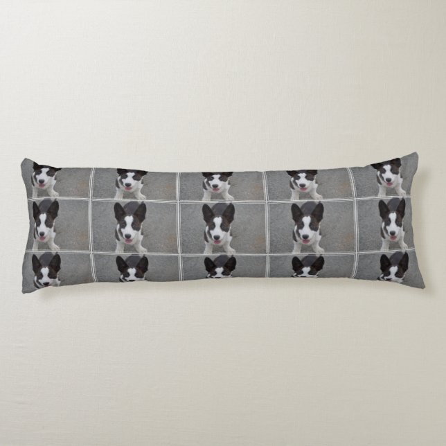 Cute Corgi Puppy Body Pillow (Back)