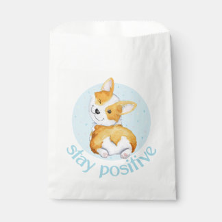 Cute Corgi Puppy Dog Favour Bag