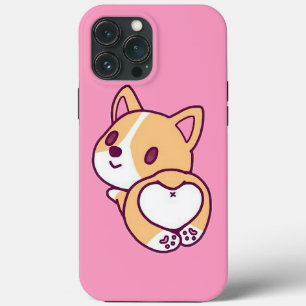 Cute Corgi Puppy Love iPhone 13 Pro Max Case