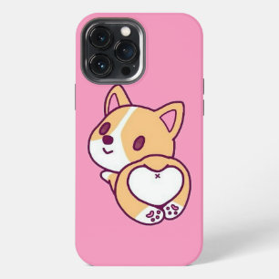 Cute Corgi Puppy Love iPhone 13 Pro Max Case