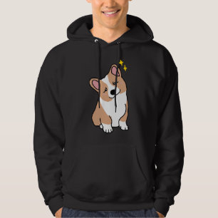 Cute Corgi Smiling Dog Hoodie