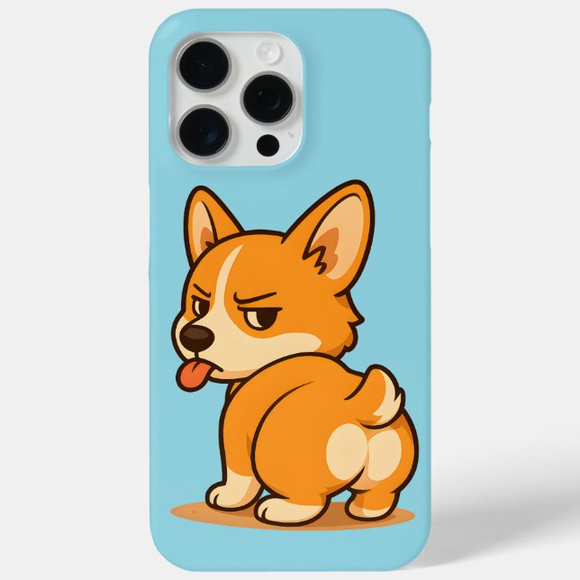 Cute Corgi Witch Halloween Kawaii Dog Phone cases (Back)