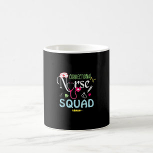 Cute Correctional Nurse Squad  For Nursing Week Coffee Mug