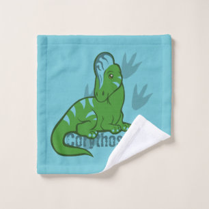 Cute Corythosaurus Wash Cloth