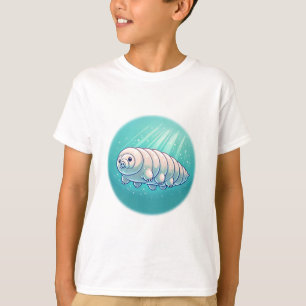 Cute Cosmic Tardigrade Cartoon Art T-Shirt