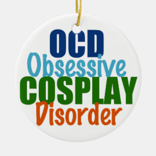 Cute Cosplay Ceramic Ornament