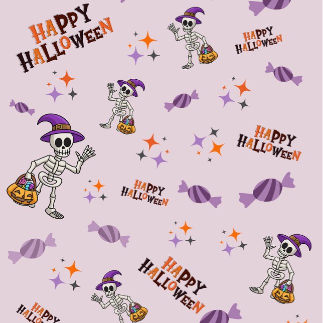 Cute Costume Halloween Party Wrapping Paper (Creator Uploaded)