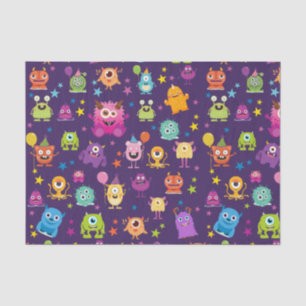 Cute Costume Monster Halloween Party For Kids Tissue Paper