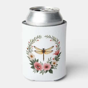 Cute Cottagecore Floral Dragonfly Aesthetic Girls Can Cooler