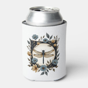 Cute Cottagecore Floral Dragonfly Aesthetic Girls Can Cooler