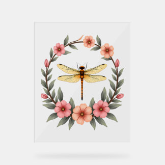 Cute Cottagecore Floral Dragonfly Filles esthétiqu
