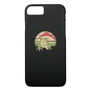 Cute Cottagecore Frog Mushroom Goblincore Toad Aes Case-Mate iPhone Case
