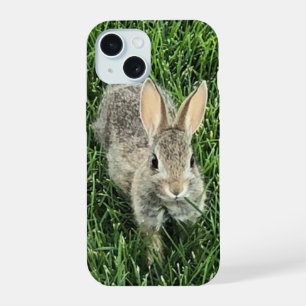 Cute Cottontail Bunny  iPhone 15 Case