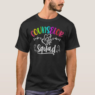 Cute Counselor Squad Back To School Teacher Mens W T-Shirt