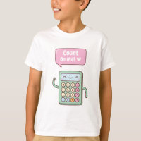 Cute Count On Me Calculator Doodle