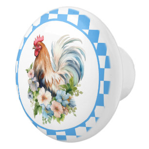 Cute Country chicken lovers Ceramic Knob