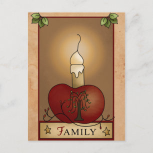 Cute Country Inspirational Postcard