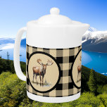Cute Country moose add name<br><div class="desc">Cute Country moose add name teapot</div>