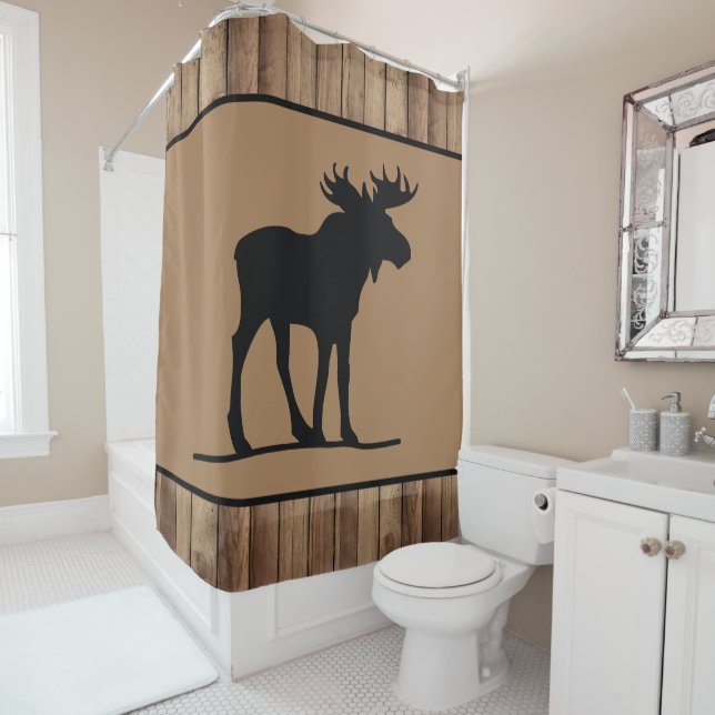 Cute Country Moose decor (In Situ)