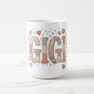 Cute Country Patchwork Gigi Coffee Mug