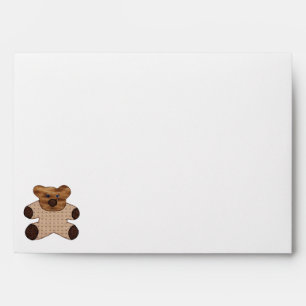 Cute Country Style Teddy Bear Envelopes