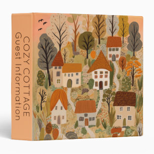Cute Country Village Rental Guest Information Binder