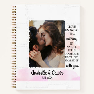 Cute Couple Custom Photo Journals 