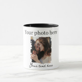Cute Couple Custom Photo Mug