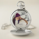 Cute Couple Custom Photo Stop Watch<br><div class="desc">Cute Couple Custom Photo Stop Watch modern minimalist style which can be easily updated with your Photo and text. If you need any help personalizing this product,  please contact me using the message button below and I will be happy to help.</div>