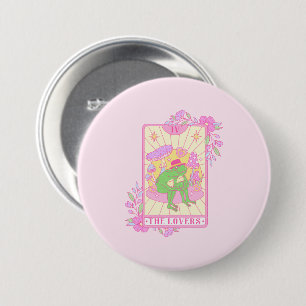 Cute Couple Frog - The Lovers 3 Inch Round Button