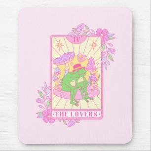 Cute Couple Frog - The Lovers Mouse Pad