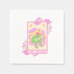 Cute Couple Frog - The Lovers Napkin