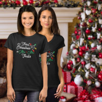 Cute Couple Our First Christmas Matching