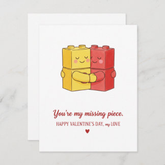 Cute Couple Valentine’s Day Love Greeting Card