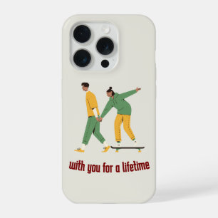 Cute Couple Valentine's Day iPhone 15 Pro Case