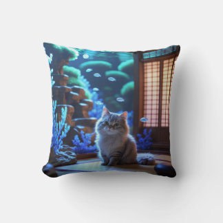 Cute Coussin de chat - Décor adorable et confortab