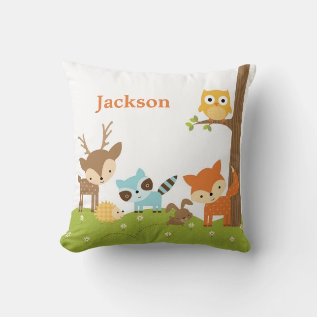 Cute Coussin d'élevage de bois (Recto)