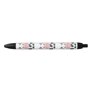 Cute Cow Black Ink Pen