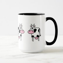 Cute Cow Cartoon Mug